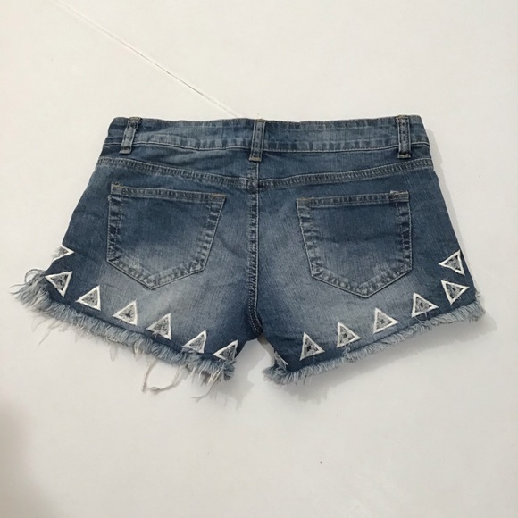 Anthropologie Bird Label Jean Shorts - Picture 2 of 11